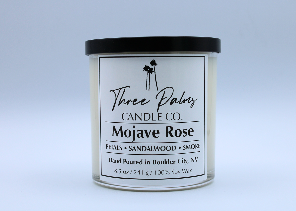 Mojave Rose 8.5 oz Glass Vessel
