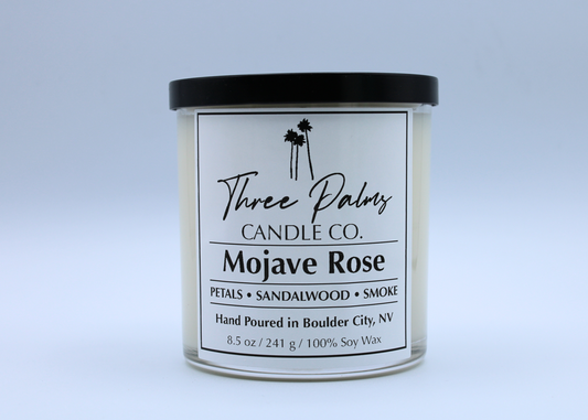 Mojave Rose 8.5 oz Glass Vessel